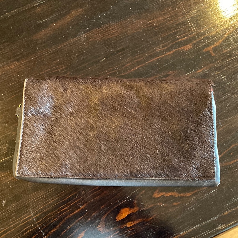 Brown leather wallet